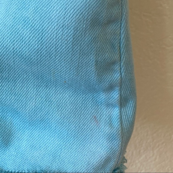 Free People We The Free Call On Me Dip-Dye Ombre 100% Cotton Denim Tank Top - Picture 16 of 16